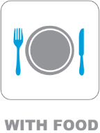 A dish with left side fork and right-side knife