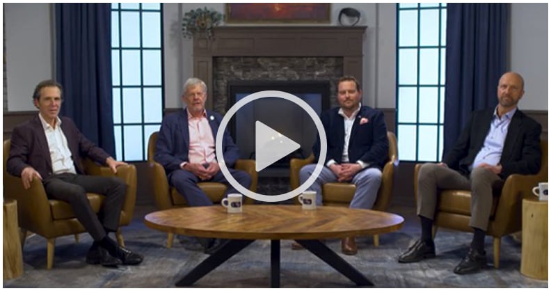 Thumbnail image of Drs. Crawford, Klaassen, Mehlhaff, and Rettig discussing how to talk to patients with nmCRPC about NUBEQA. 