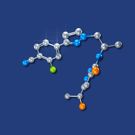 3D molecular model